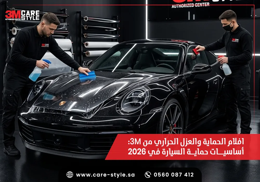 افلام الحمايه والعزل الحراري من 3M