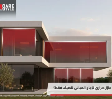 عازل حراري لزجاج المباني