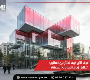 اعرف الان كيف تختار بين أساليب تظليل زجاج المباني الحديثة؟