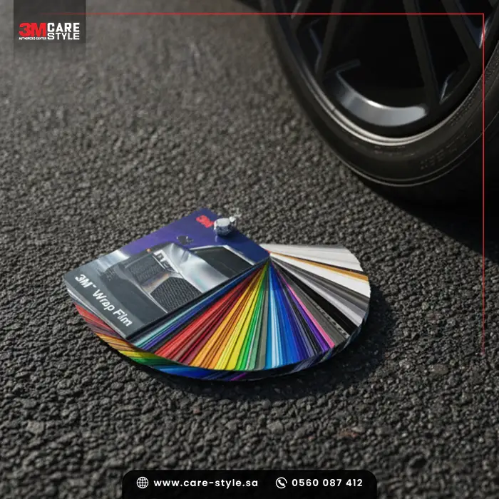 ما العروض والضمانات التي يقدمها كير ستايل لتركيب فيلم PPF ملون؟