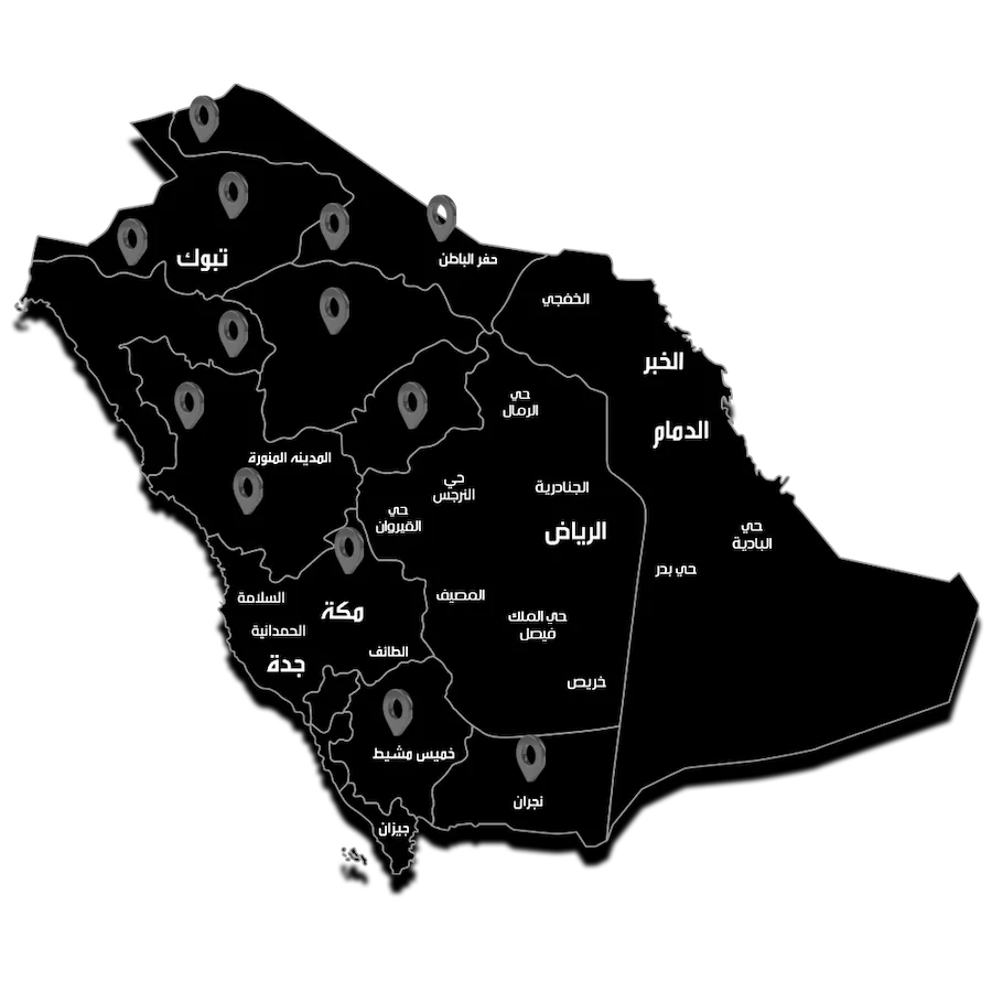 خريطة فروع كير ستايل